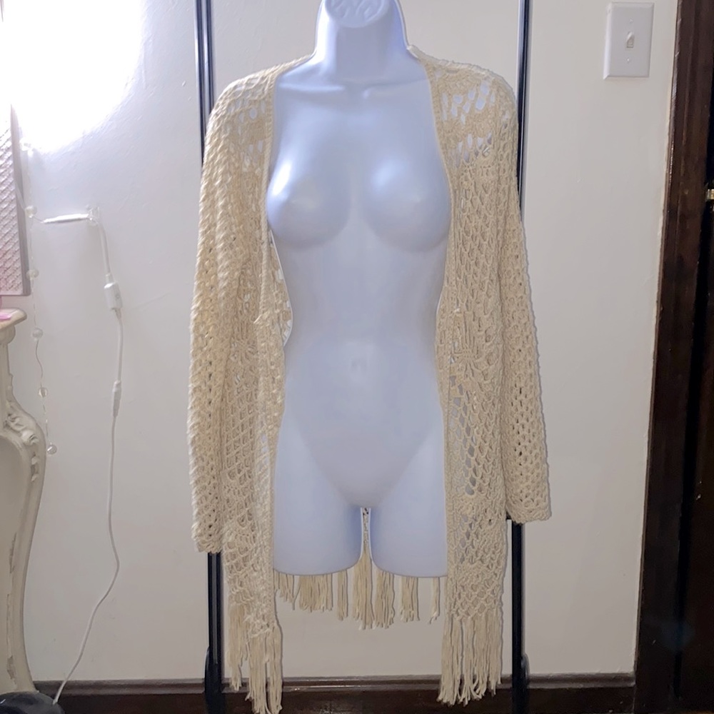 !!!LONG SLEEVE KNIT SHAWL!!